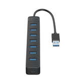 ORICO TWU3-7A-BK HUB USB 3.0 de 7 puertos, TWU3-7A